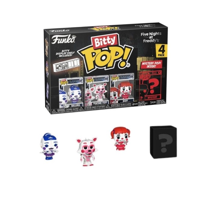 BITTY POP Ballora - 4 Figuras - 889698730440 | CasadelaTinta