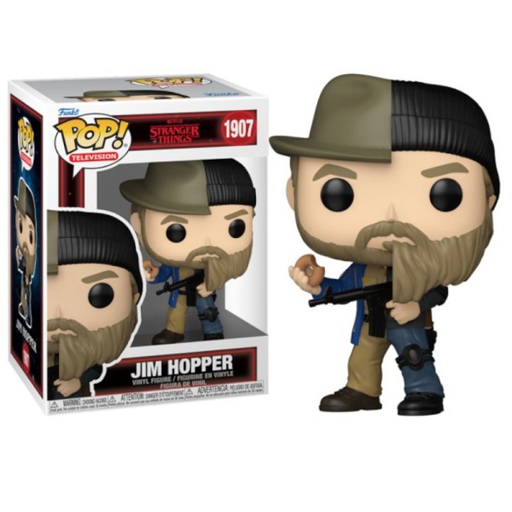 FUNKO POP Jim Hopper Dos Versiones 1907 - Stranger Things - 889698930857 | CasadelaTinta
