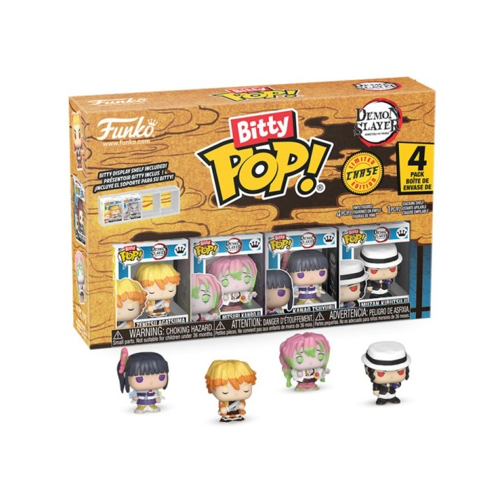 BITTY POP Demon Slayer Series 1 - 4 Figuras - 889698869492 | CasadelaTinta