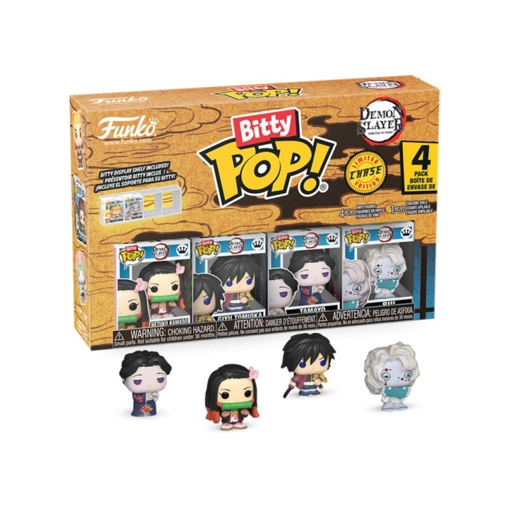 BITTY POP Demon Slayer Series 2 - 4 Figuras -889698869508 | Mayorista casadelatinta