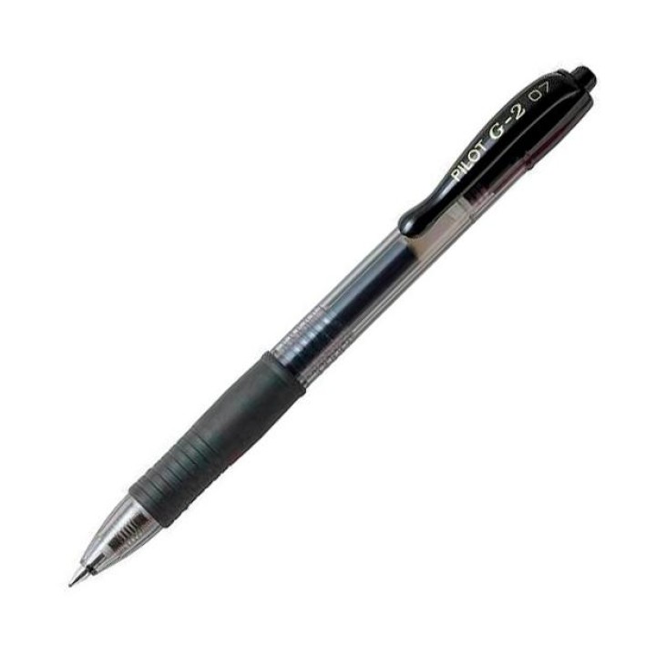 Bolígrafo PILOT G-2 BL-G2-7-B - 12 Unidades · Negro