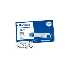 Grapas PRETUS 26/6 1000 unidades - 55710