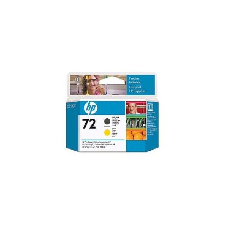 Cabezal HP 72 Negro Mate + Amarillo - C9384A | CasadelaTinta
