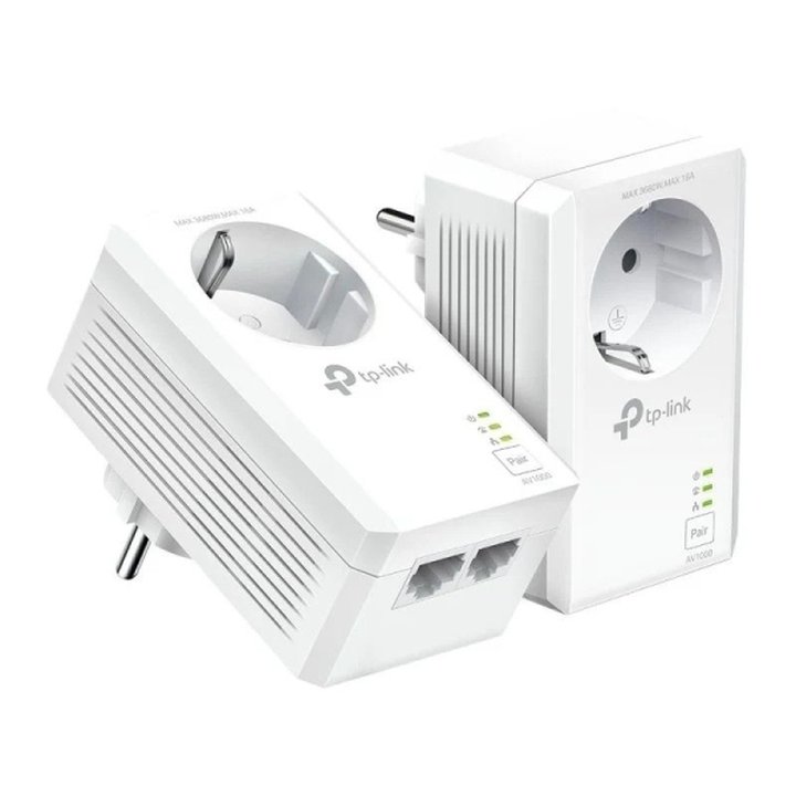 Kit de Repetidor Powerline WiFi TP-LINK TL-PA7027P 2xPuertos - TL-PA7027P KIT | Mayorista casadelati