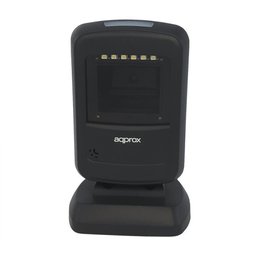 Lector de Códigos de Barras APPROX APPLS07DESK - USB · 1D · 2D · Negro