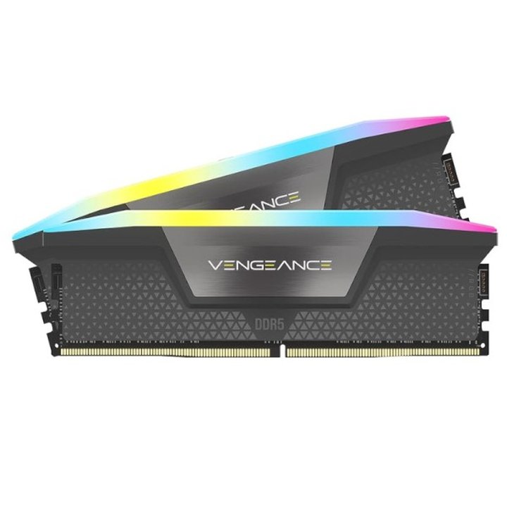 Memoria RAM CORSAIR Vengeance RGB 2x32GB DDR5 5200MHz CL40 DIMM | CasadelaTinta