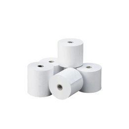Pack 8 Rollo Papel Autocopiativo de 2 Hojas 75 x 65 x 12 mm - RQM011