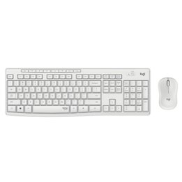 Pack Inalámbrico LOGITECH Silent Touch MK295 920-009822 - USB · Teclado y Ratón · 10m · Blanco