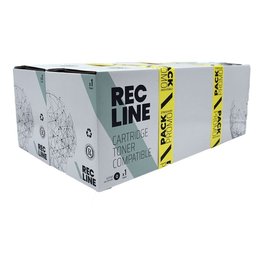 Pack de 2 Toner Compatibles con BROTHER TN2510 Negro- TN2510TWIN-R