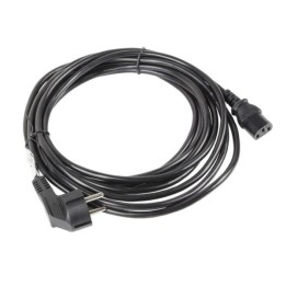 Cable de Alimentación CEE(7-7)/M a C13/H - 10m · Negro