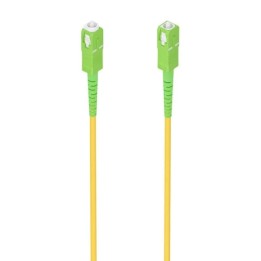 Cable de Fibra Optica Latiguillo SC/APC a SC/APC - 5m · Amarillo